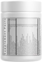 Codeage Liposomal Mullein Ultra ingredients label highlights the herbal blend and added vitamins.