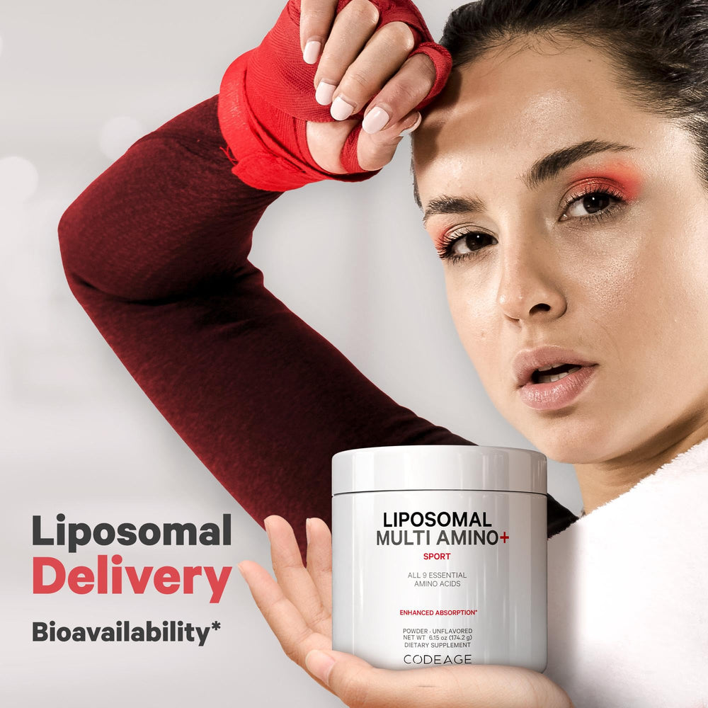 Codeage Liposomal Multi Amino 30-serving count for convenient monthly use