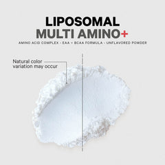 Codeage Liposomal Multi Amino unflavored powder blends easily in water
