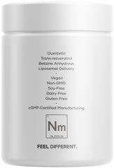 Codeage Liposomal NMN Platinum vitamin B2 and B12 panel.