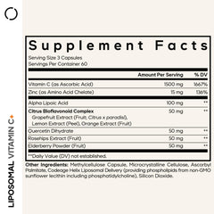 Close-up of Codeage capsules showing liposomal coating for absorption