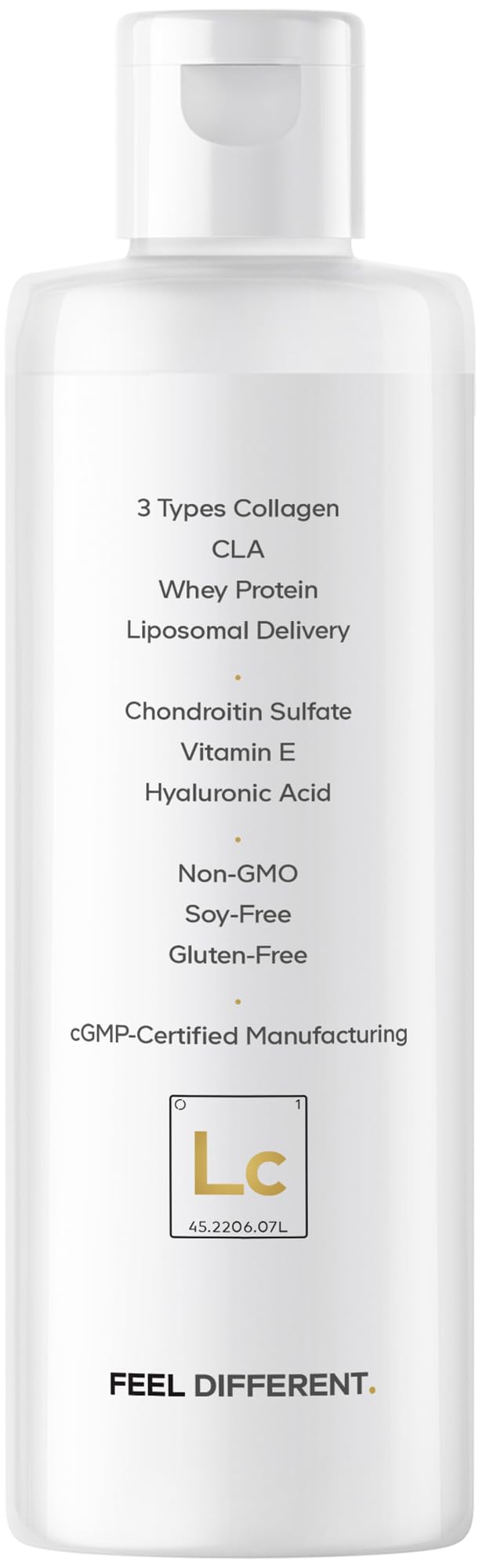 Codeage Liquid Collagen Vanilla ingredients panel hints nutrient-rich wellness blend.