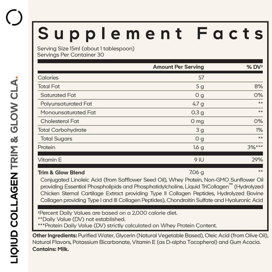 Codeage Liquid Collagen Vanilla pour shows smooth texture for easy mixing.
