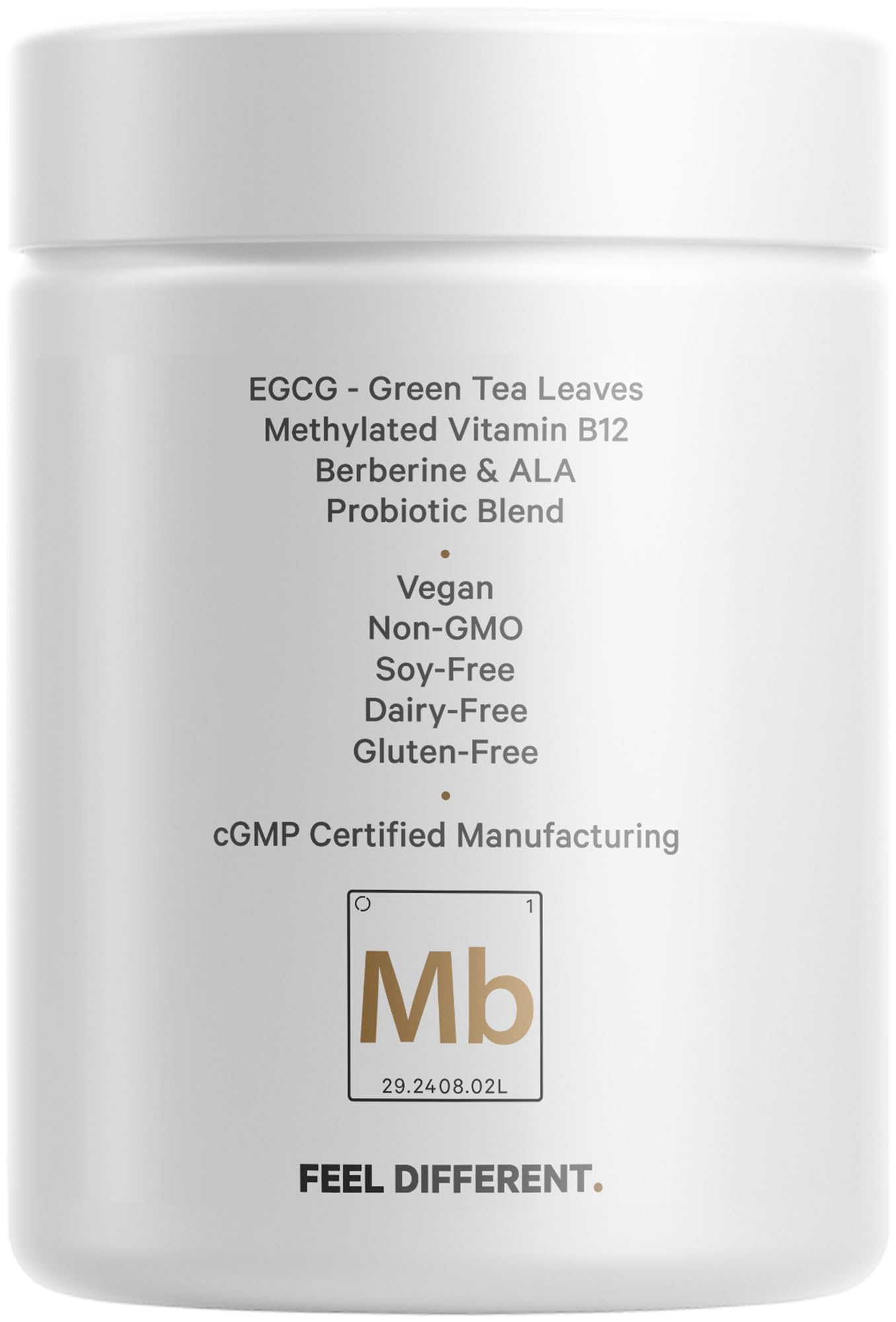 Codeage M-Burn Optimized 60-capsule bottle on a clean countertop for daily use.