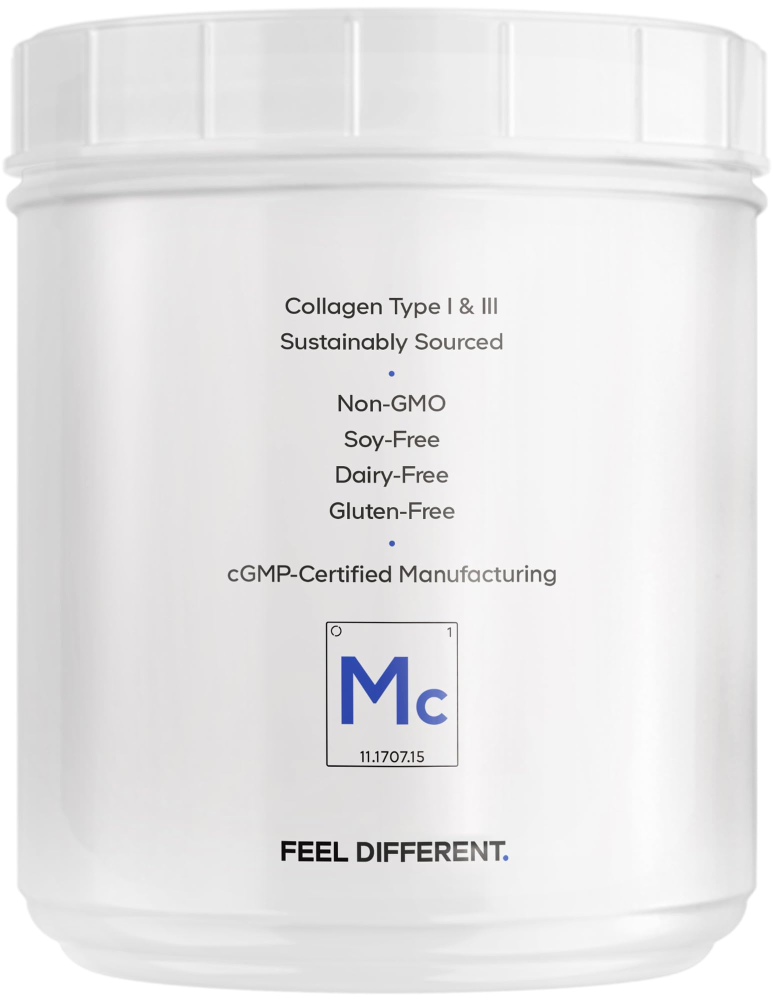 Codeage Marine Collagen Powder ready-to-stir image illustrates versatile mixability