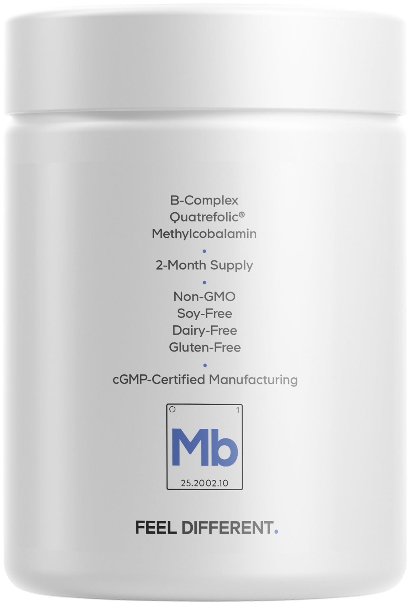 Codeage Methylfolate B Complex manufactured in USA label.