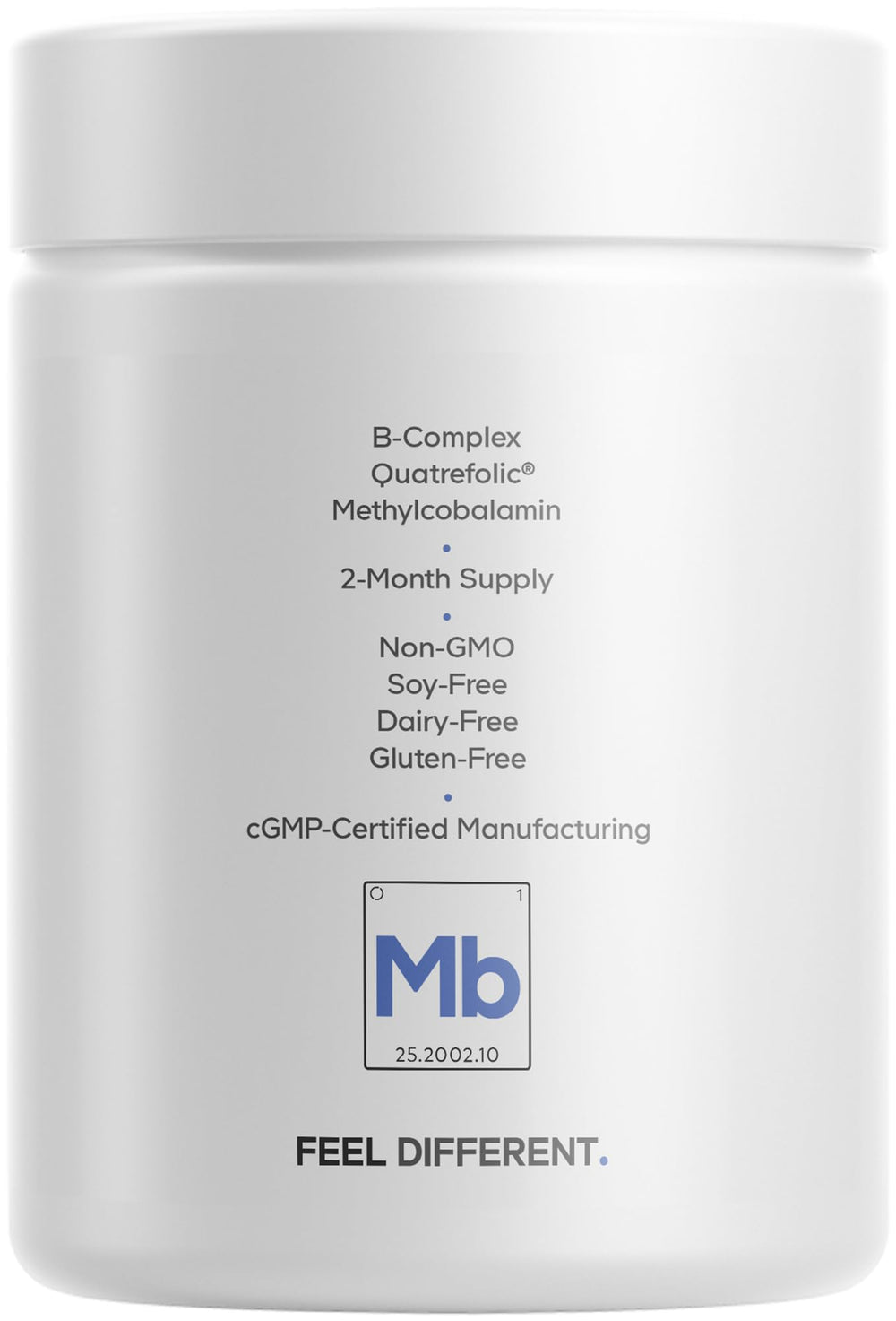 Codeage Methylfolate B Complex manufactured in USA label.