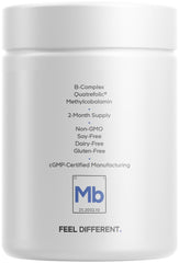 Codeage Methylfolate B Complex manufactured in USA label.