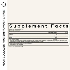 Codeage Multi Collagen scoop for precise daily serving