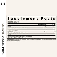 Codeage Muscle Formula+ Platinum powder unflavored blends easily into smoothies
