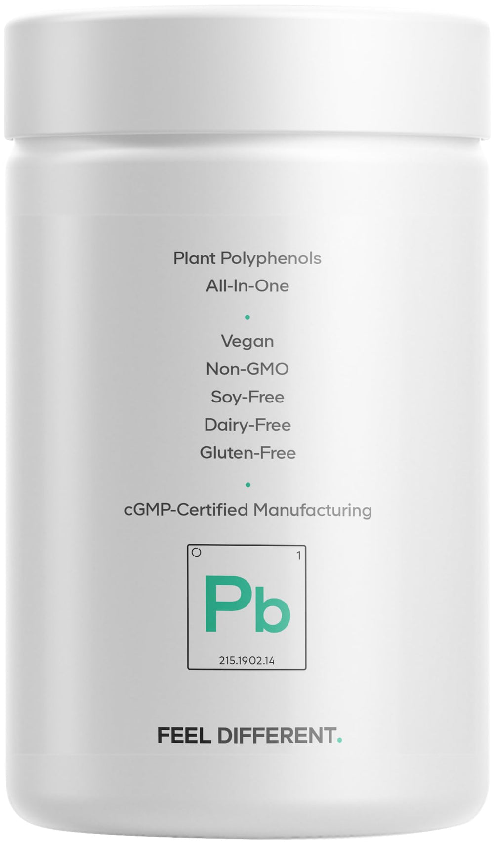 Codeage Polyphenols opened powder ready to mix into foods or beverages.