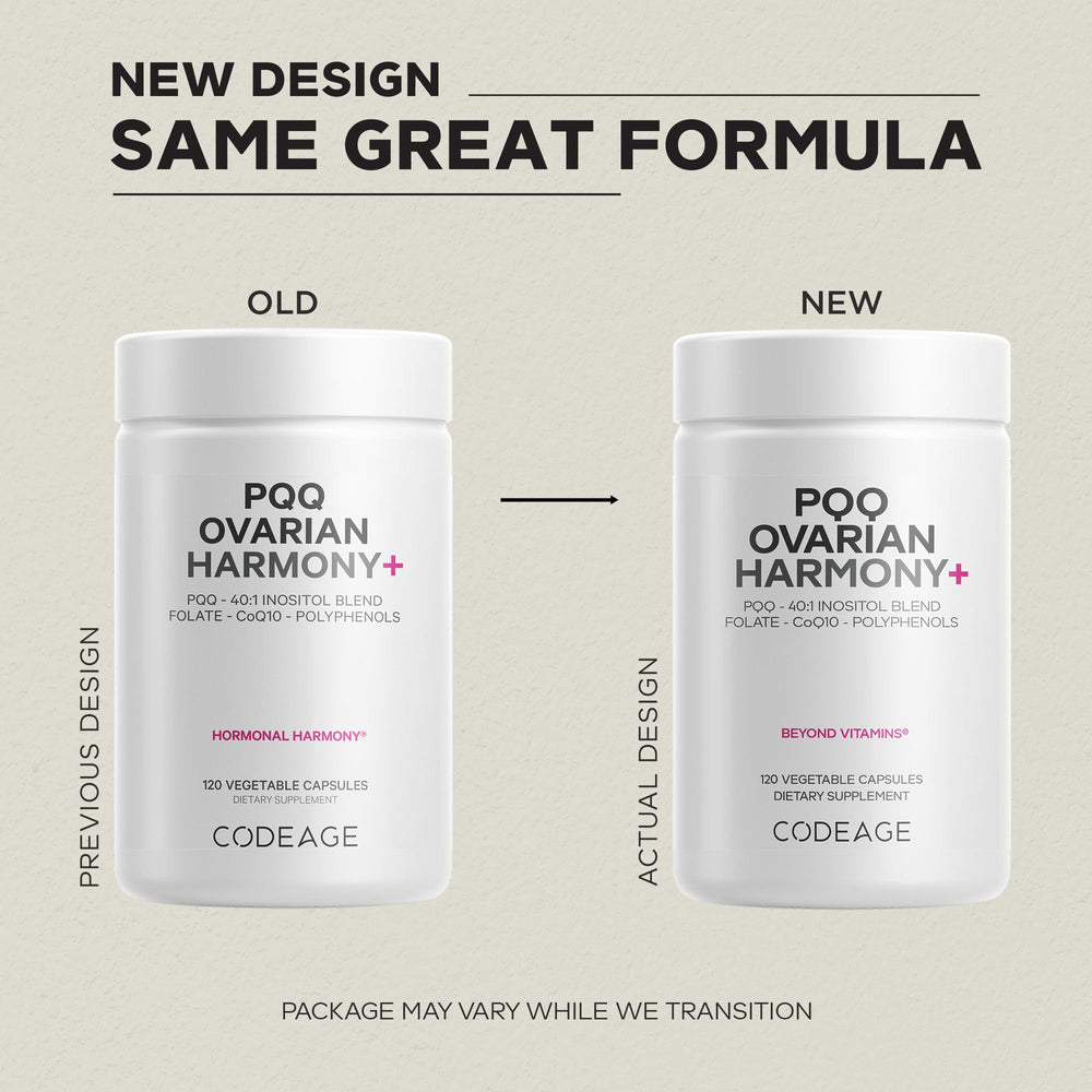 Codeage PQQ 40:1 blend capsules support balanced wellness
