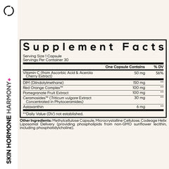 Codeage Skin Hormone Harmony+ bottle shown for easy daily capsule routine