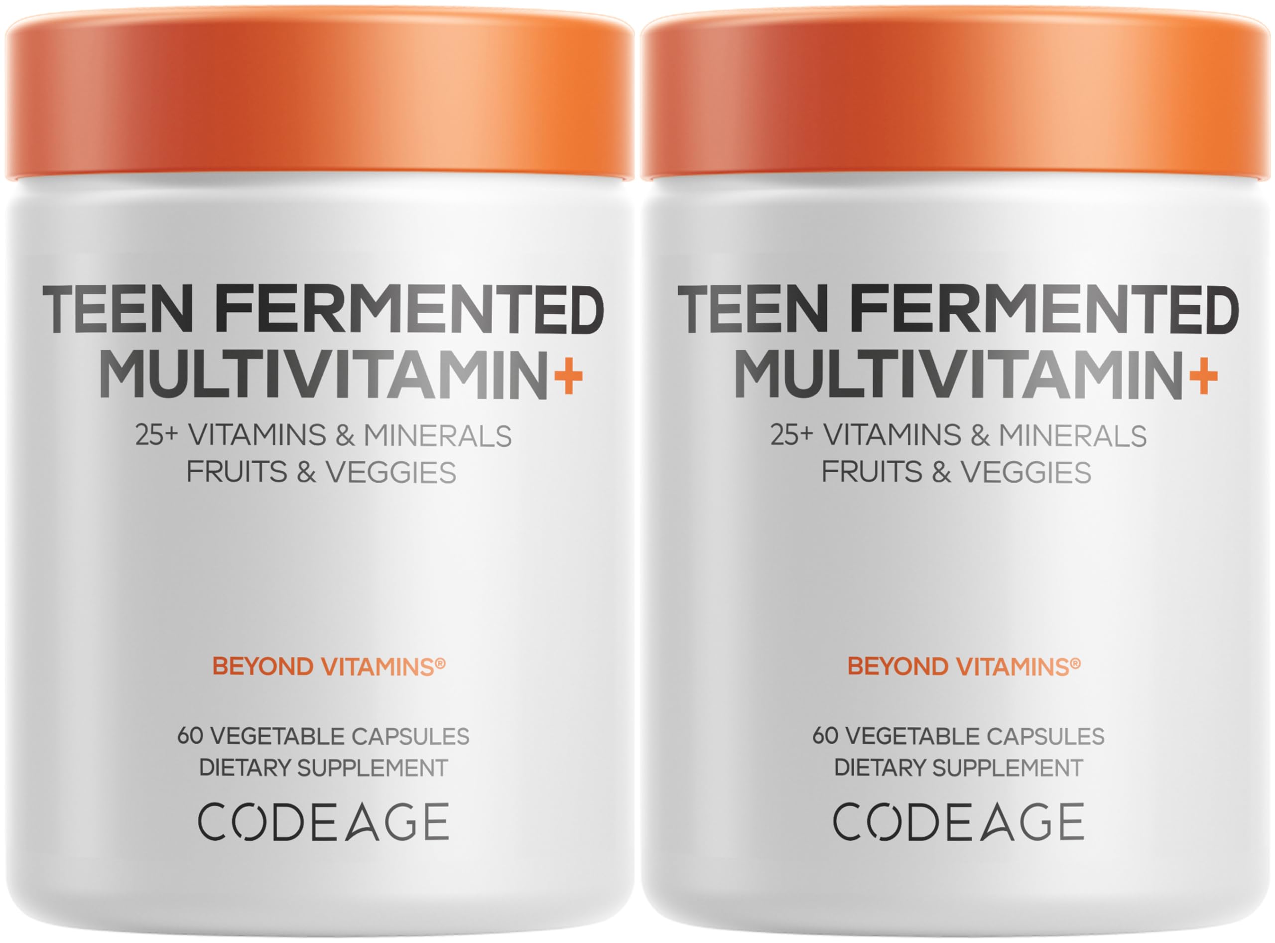 Codeage Teen Multivitamin bottle for daily teen nutrition support.