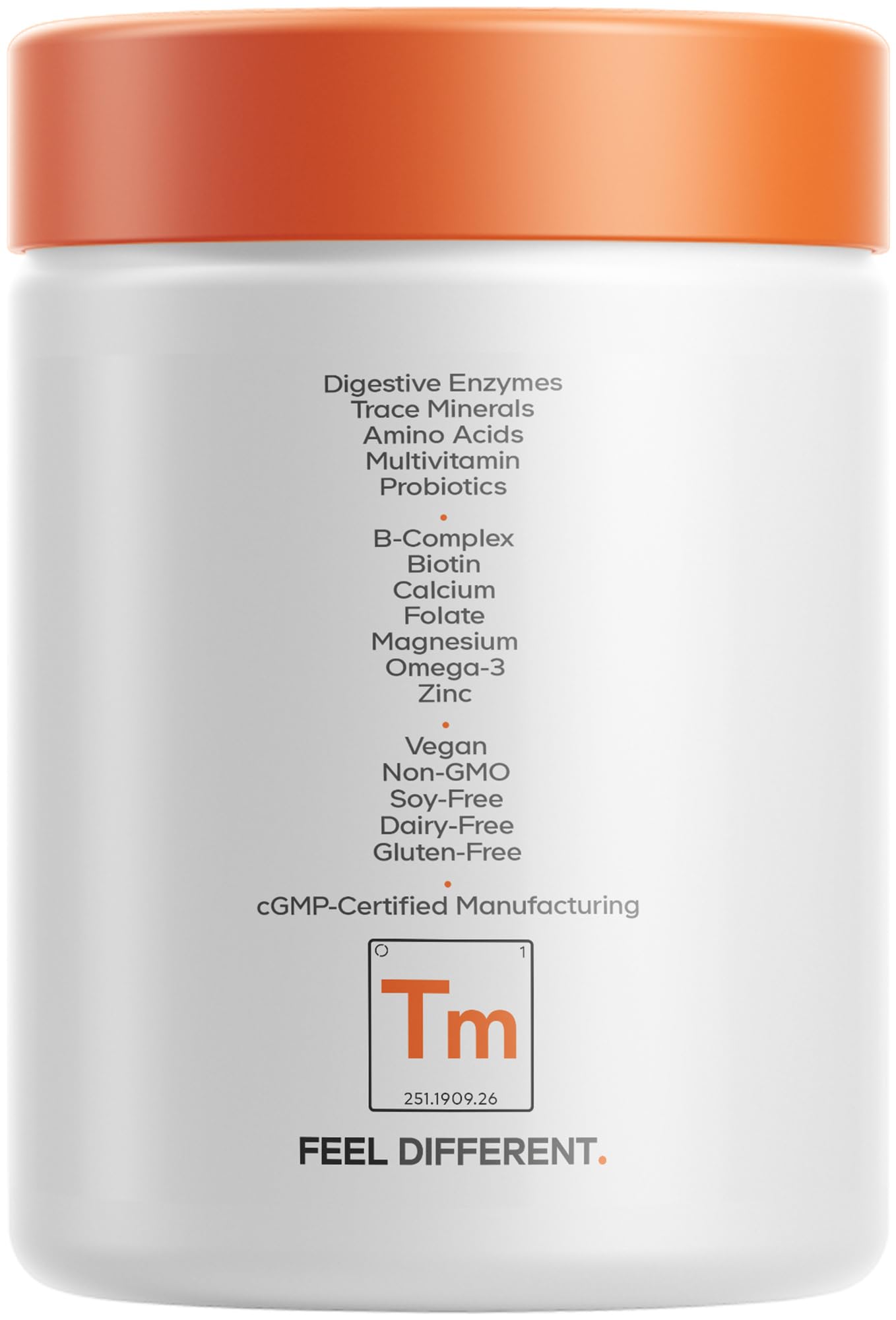 Codeage Teen Multivitamin digestive enzymes support easy daily digestion.
