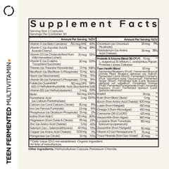 Codeage Teen Multivitamin pour demonstrates easy daily serving for active teens.