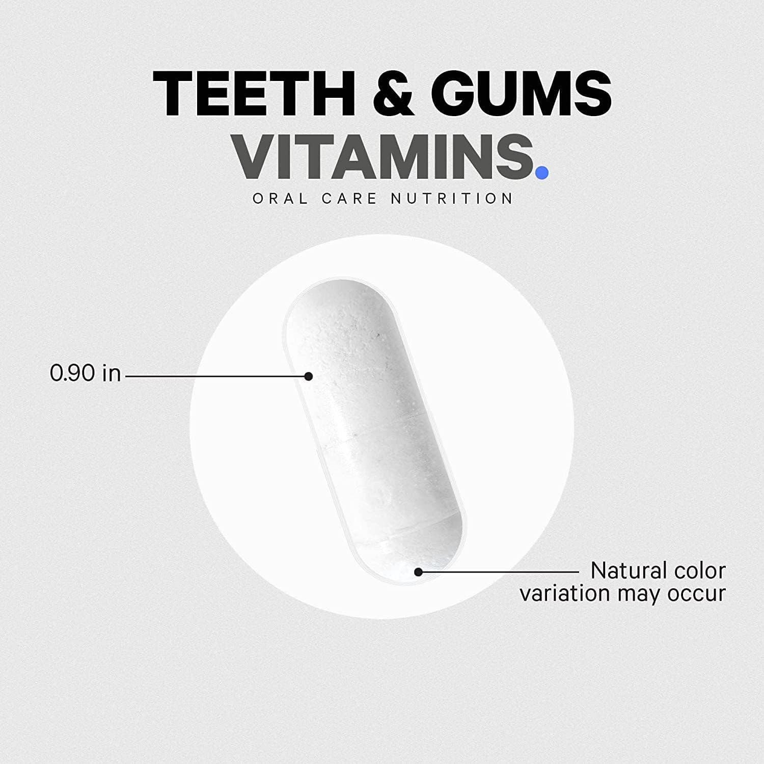 Codeage Teeth and Gums dairy-free icon indicates suitability for dairy-free diets.