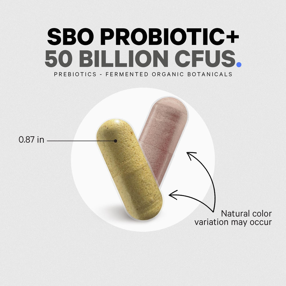 Codeage travel-friendly packaging enabling on-the-go probiotic use.