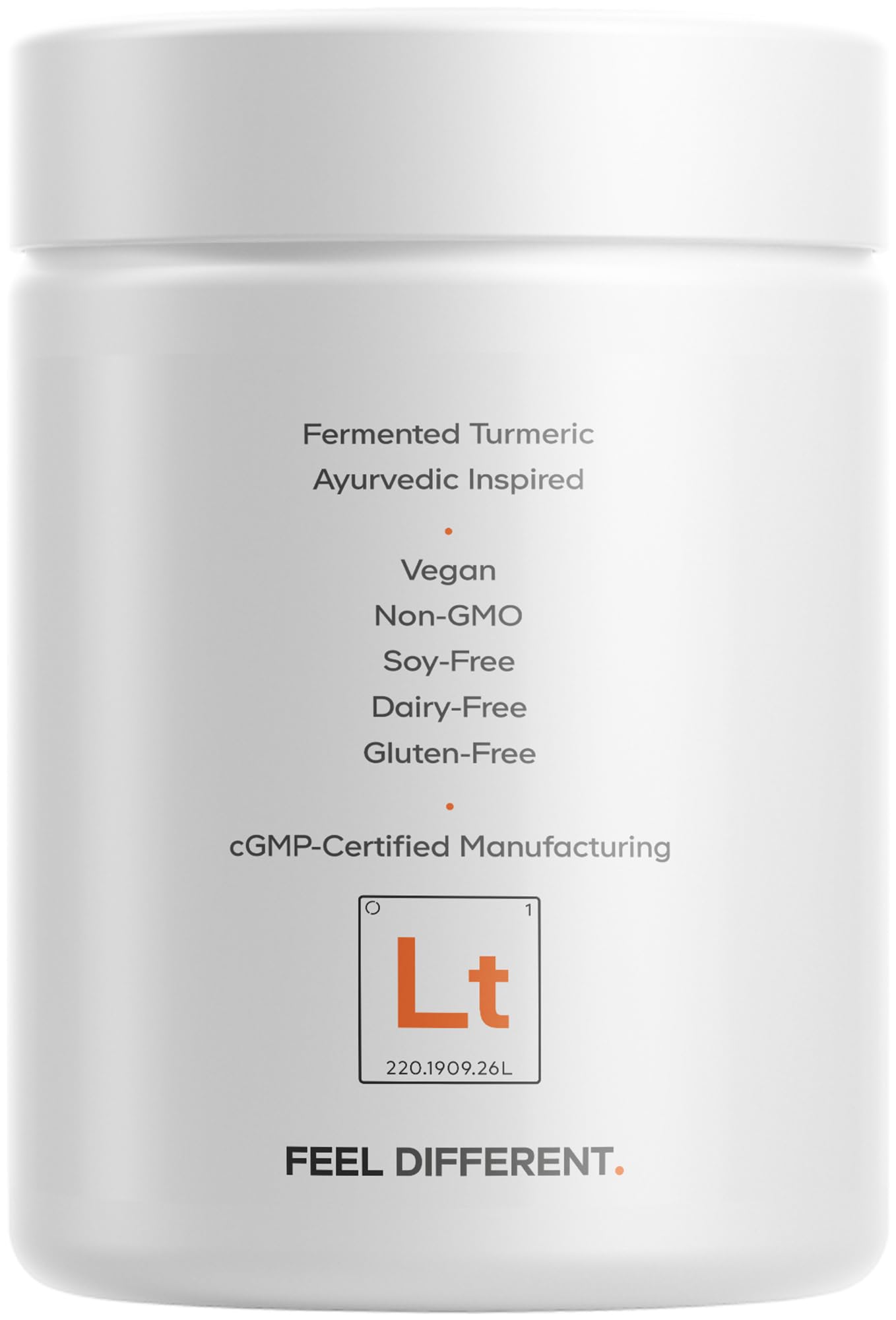 Codeage turmeric bottle with testing seals signals quality and transparency