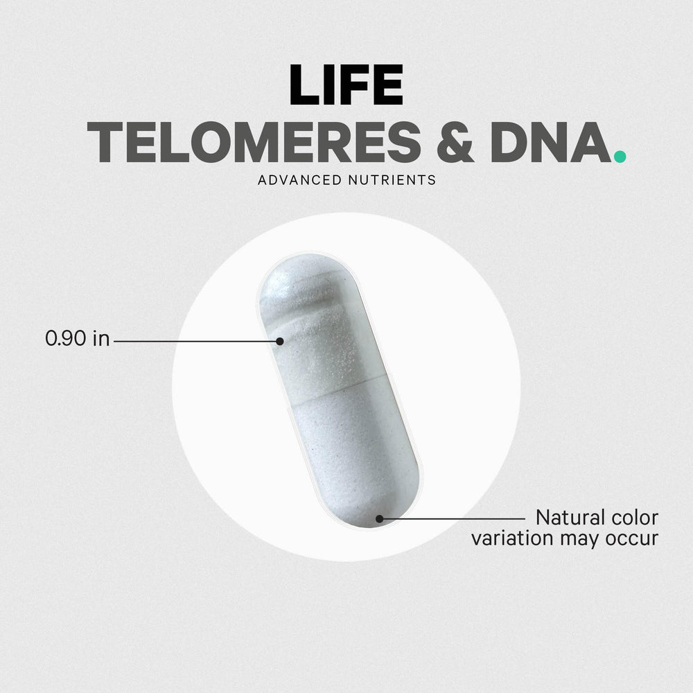 Codeage Ultra Life Telomeres daily-use card included.
