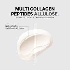 Codeage unflavored collagen blend stirred into smoothie shows versatility.