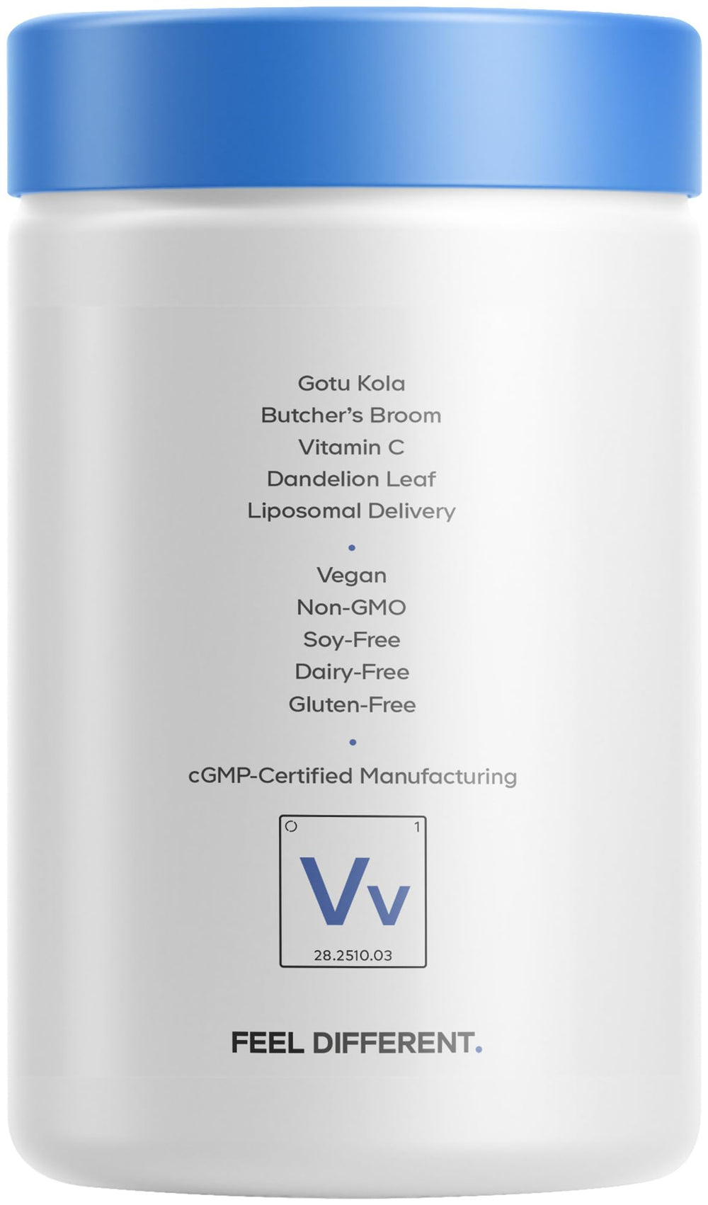 Codeage Veins USA-made badge on product packaging