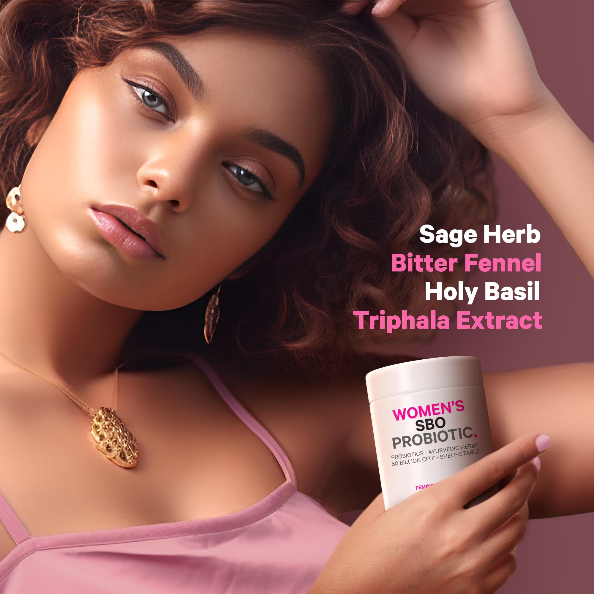 Codeage Women Probiotics capsules for daily routine.