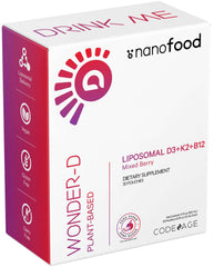 Codeage Wonder-D on-the-go use with single-serve sip-and-go convenience.