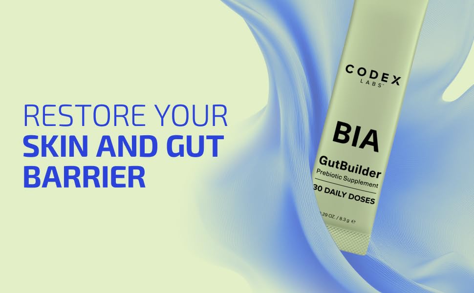 Codex Beauty BIA GutBuilder 30-day supply integrated into a wellness routine