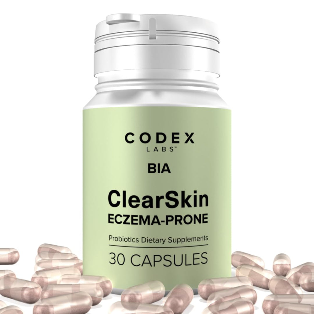 Codex Labs BIA Probiotic blueberry powder emphasizes prebiotic nourishment