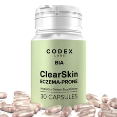 Codex Labs BIA Probiotic blueberry powder emphasizes prebiotic nourishment