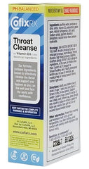 Lemon-flavored COFIXRX throat spray highlighting refreshing taste and ease of use