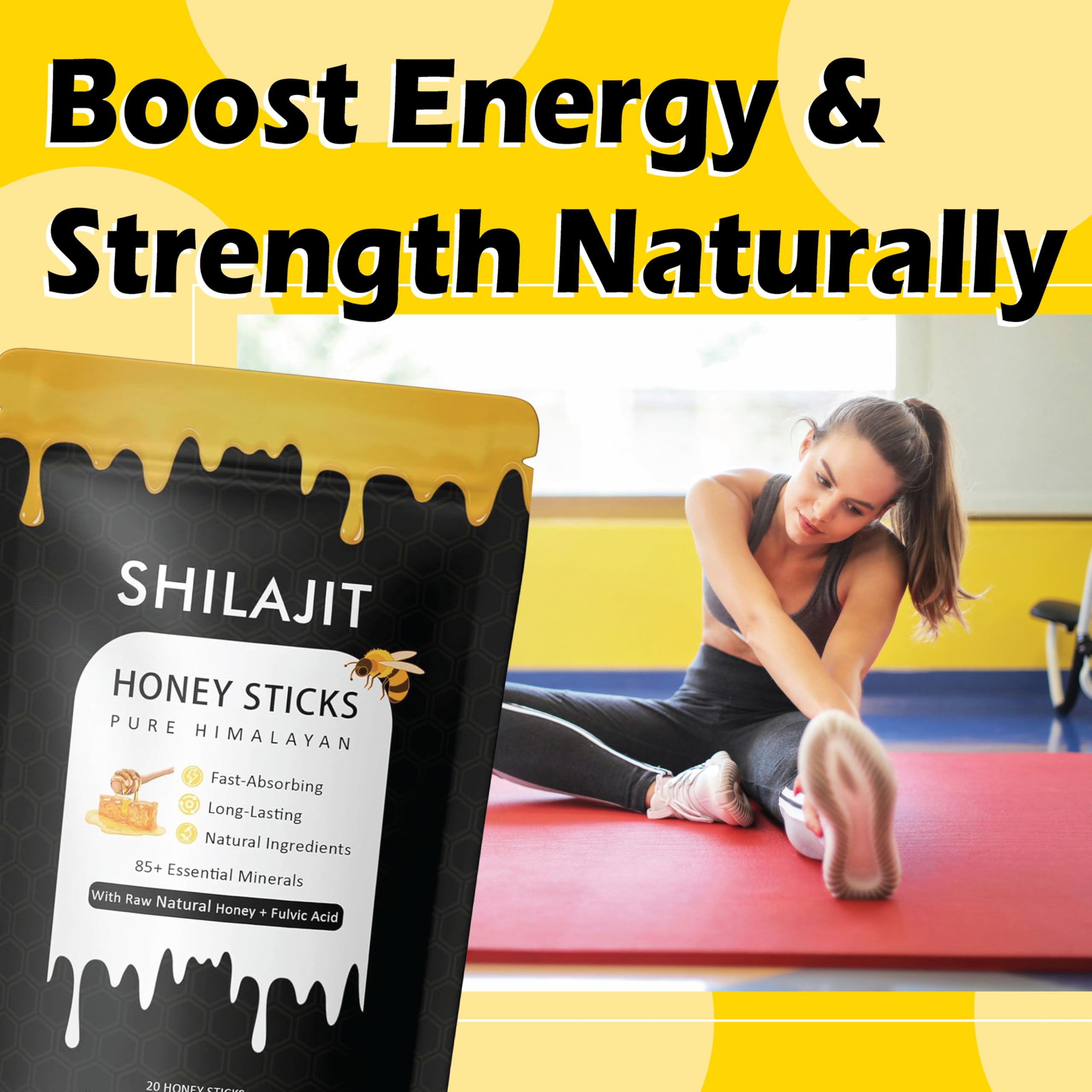 COLEPSW Rone energy-boost image showing daily stick support during activity