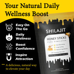 COLEPSW Rone sticks emphasizing immune-strength antioxidants in vibrant honey