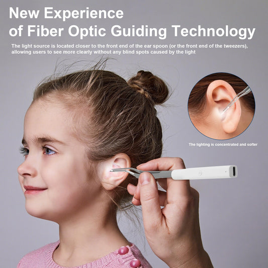 COLICOLY ear pick tips round shape for gentle removal