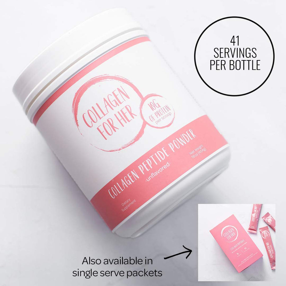 Collagen For Her clean ingredients supporting keto and paleo diets.