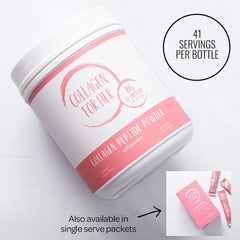 Collagen For Her clean ingredients supporting keto and paleo diets.