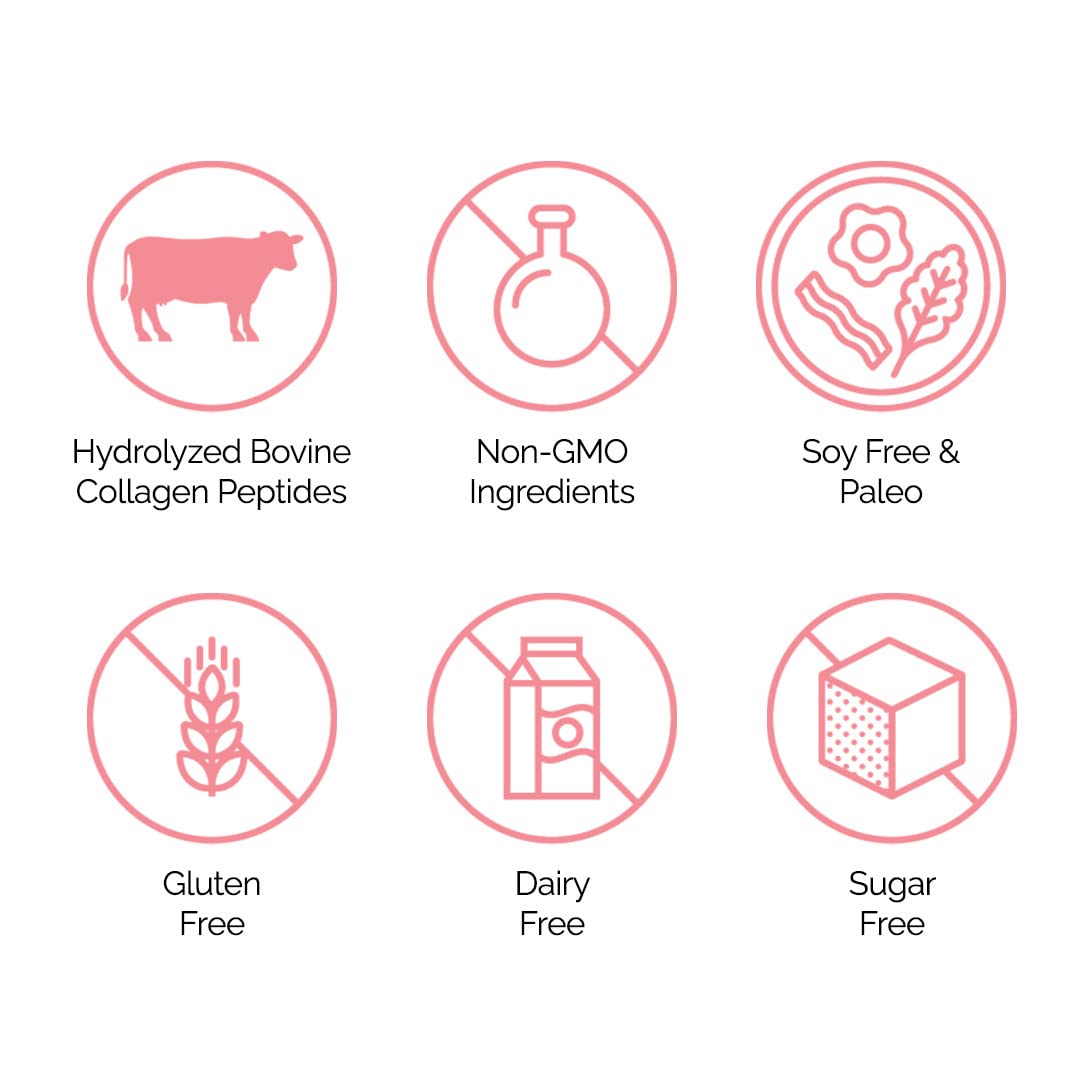 Collagen For Her powder dissolving in tea with no taste.