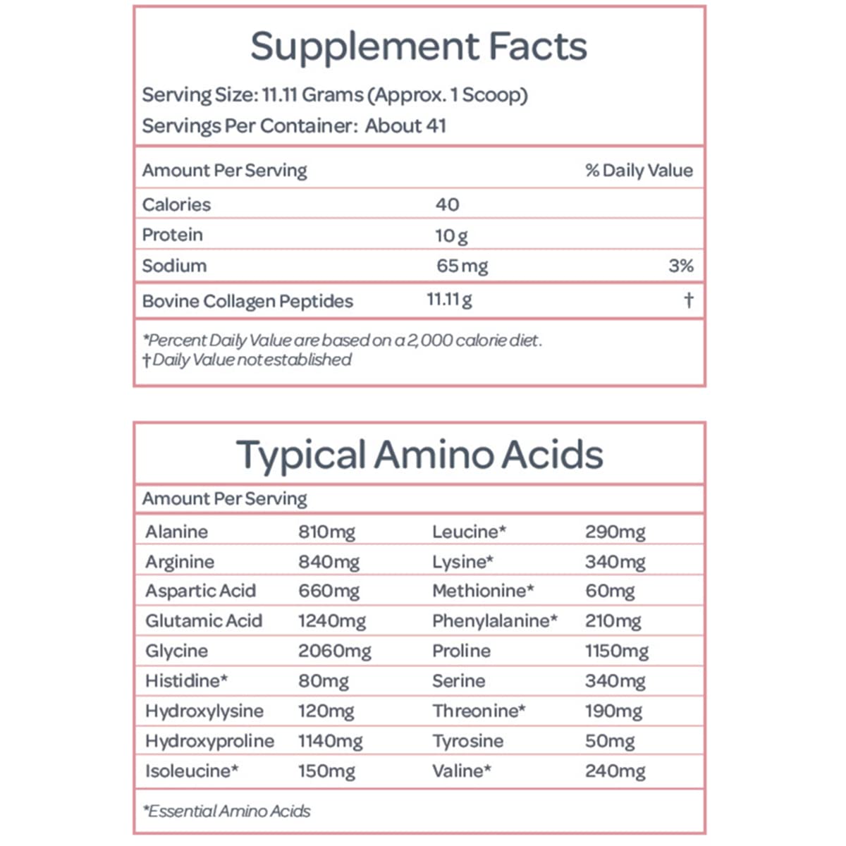 Collagen For Her measuring scoop ready for precise servings.