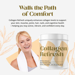Collagen Refresh for women over 50 supporting skin and joints.
