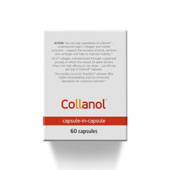 Collanol dual-capsule release close-up for faster nutrient delivery.