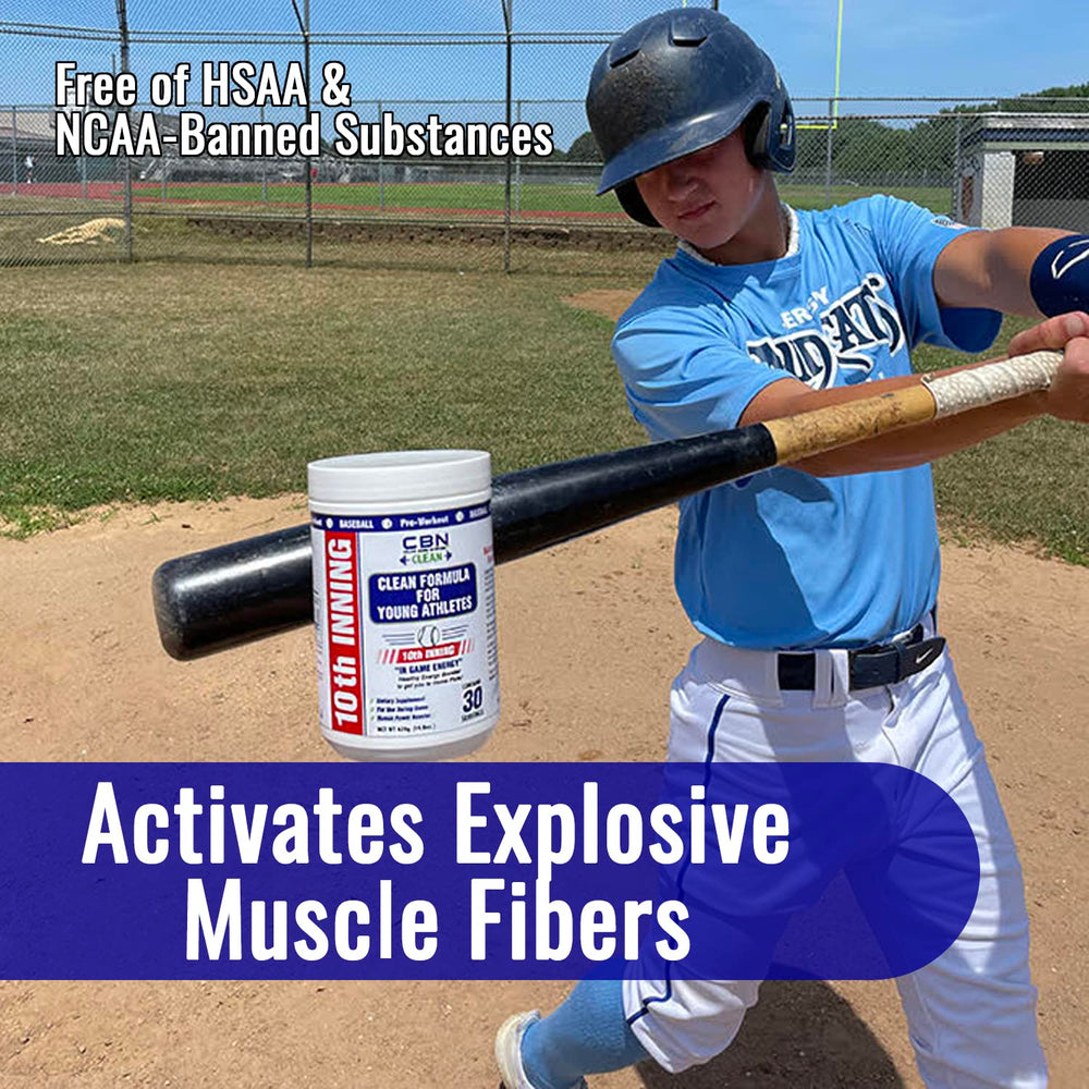 College Bound 10th Inning dispensing scoop ready for easy practice prep