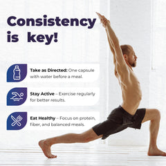 ColonBroom GLP-1 vegan-certified capsules suitable for vegan lifestyles.