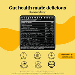 ColonBroom gluten-free non-GMO label closeup signals clean ingredients