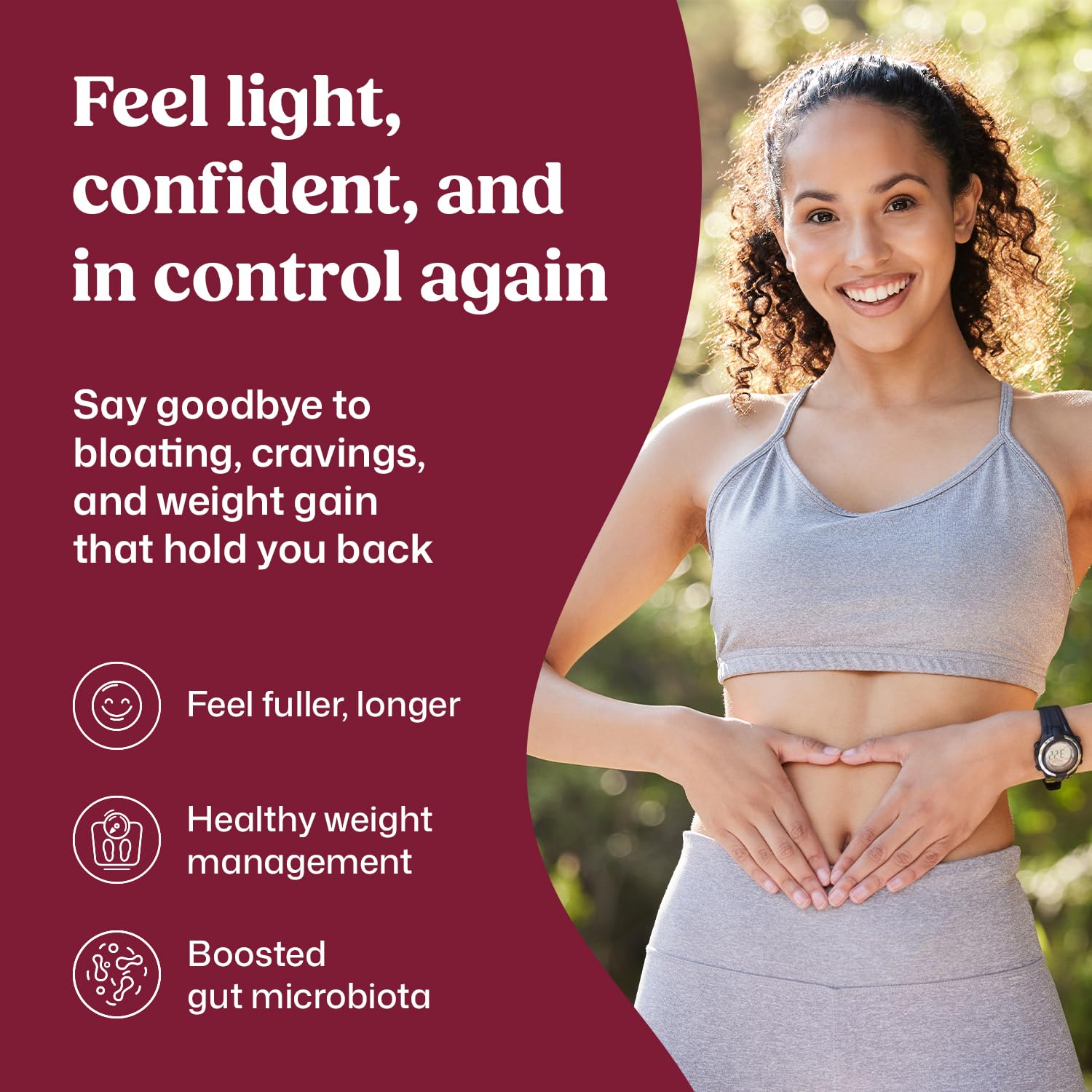 Packaging highlights gluten-free and non-GMO ingredients.