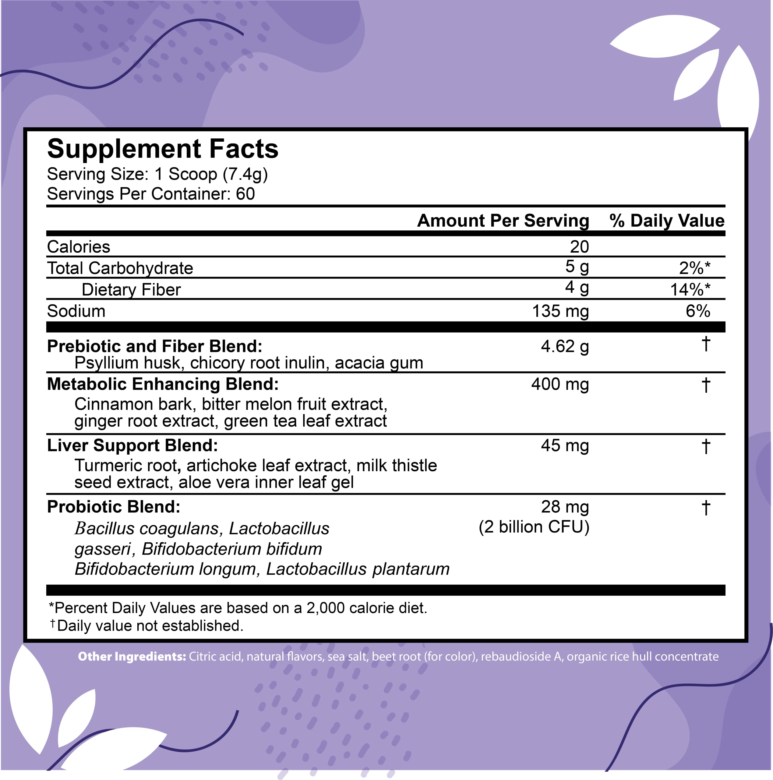 Colonsweep berry shake served in a glass for flavorful fiber intake.