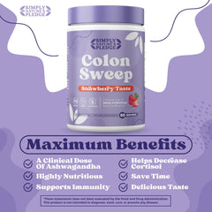 Colonsweep made-in-usa seal emphasizing quality and local production.