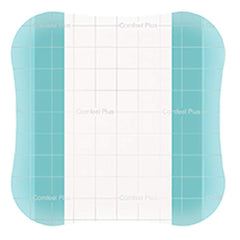 Coloplast Comfeel Plus Transparent Dressing, thin hydrocolloid wound cover, easy to apply for daily activities.