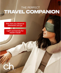 Side sleeper design Sundaysilks mask fits softly without pressuring the eyes.