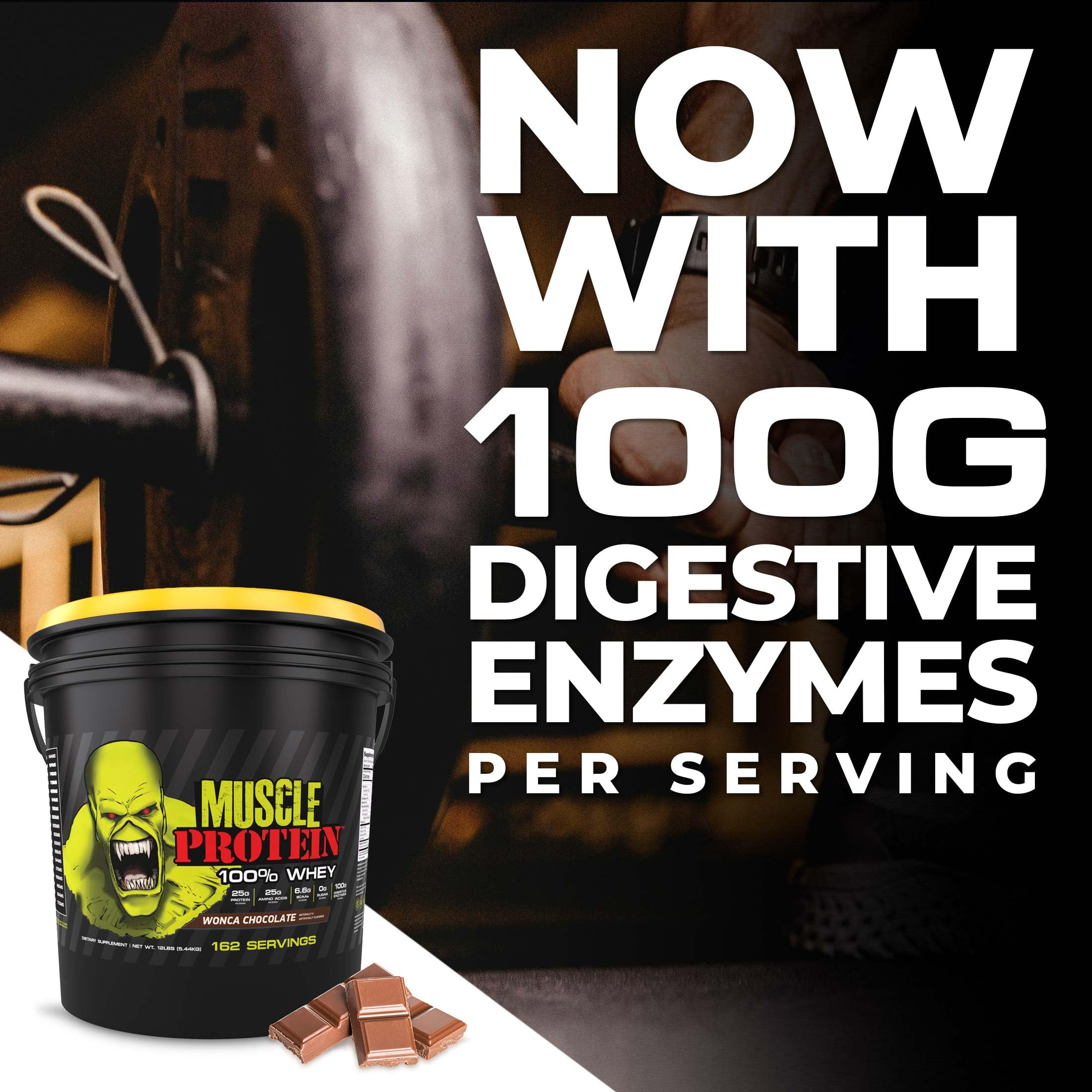 COLOSSAL LABS chocolate whey shake with water for smooth texture